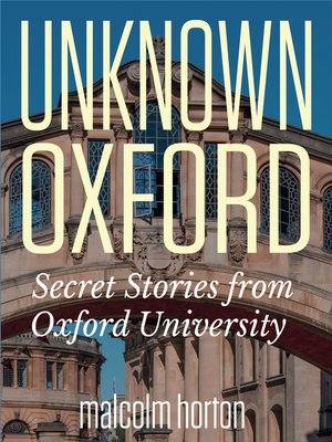 cover image of Oxford Unknown